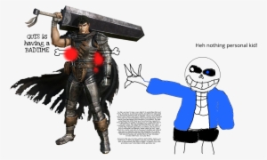 Berserk/undertale - Kirito Black Swordsman Meme #1605692