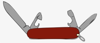 Cartoon Swiss Army Knife #1605905