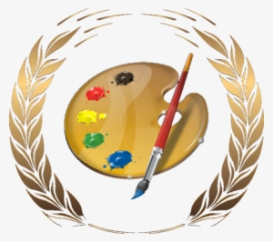 Artistic Commendation - Art Palette Png #1606098