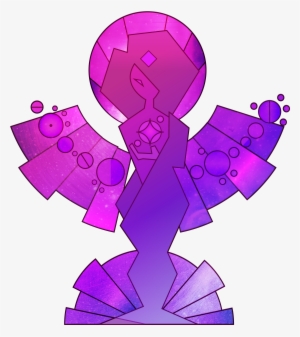 Fanartso I Tried Making My Own Diamond Mural Art - Diamante Morado Steven Universe #1606173