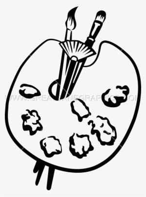 Drawing Photos Artistic - Artist Palette Black And White #1606457 Drawing Photos Artistic - Artist Palette Black And White #1606457