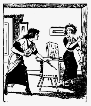 This Free Icons Png Design Of Two Girls One Knife #1606499