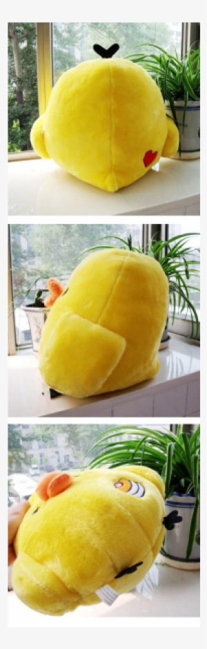 Fat Yellow Chick Plush Toy Soft Cuddle Doll 40cm #1606854
