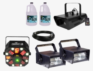 Chauvet Dj Hurricane 1302 Water Based Fog Machine With - Chauvet Dj Swarm 4 Fx 3-in-1 Led Light #1607080