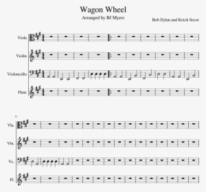 Wagon Wheel Sheet Music Composed By Bob Dylan And Ketch - Russian National Anthem Viola #1607391