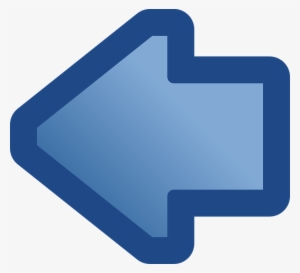 Follow - Back Icon In Blue #1607459