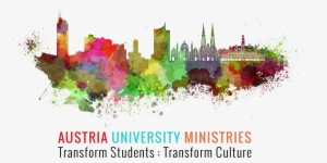 Vienna Skyline Watercolor #1607713