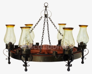 Wagon Wheel Lamp - Chandelier #1607797 Wagon Wheel Lamp - Chandelier #1607797