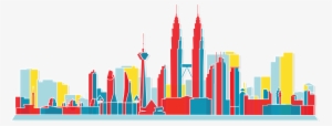 Kuala Lumpur Skyline - Skyline Graphics Png #1608092