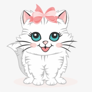 Https - //www - Misskatecuttables - Com/uploads/shopping - Kitten Head Silhouette Transparent #1608409