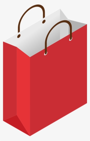 Bags Vector Paper Design - Red Shopping Bag Png #1608517