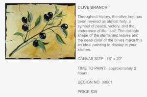 Olive Branch Popup Paint Studio - Painting #1608649