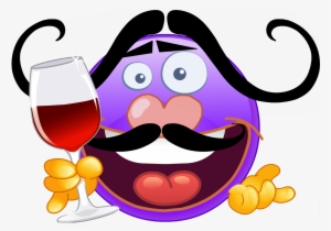 A Smile, Emoji, The Emoji, Emoticon - Cheers Emoticon #1609424