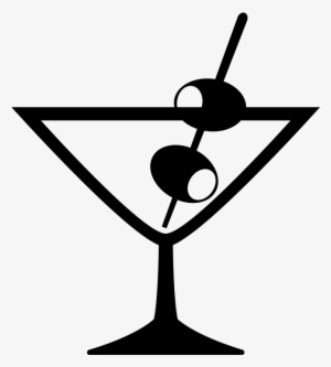 Emojione Bw 1f378 - Cocktailglas Black And White #1609882