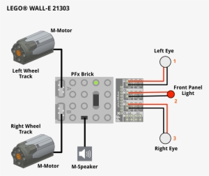 We Configured Wall - Lego Wall E Motor #1610166