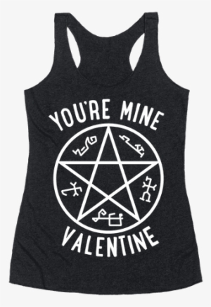 Devil's Trap Supernatural Valentine Racerback Tank - Supernatural Devil's Trap #1610186