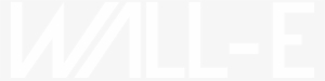 Wall E Logo White #1610395 Wall E Logo White #1610395