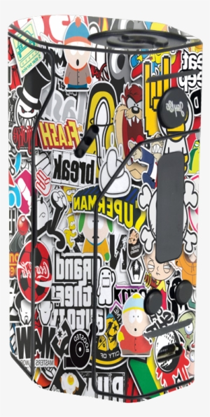 Sticker Explosion 2 Wismec Reuleaux Dna - Illustration #1610654