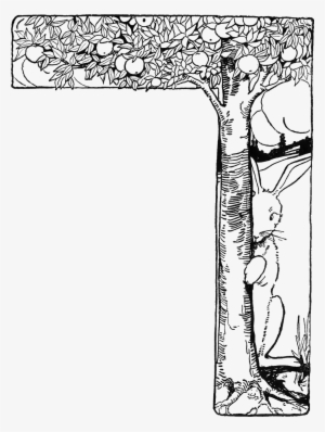 Peter Rabbit Albert Border 04 - Peter Rabbit Tree Branches Clip Art #1611082