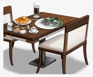 Café Table Set Zuiun - 艦 これ 五 周年 掛け軸 #1611126