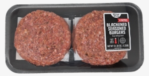 33lb Ground Beef Blackened Patties #1611427