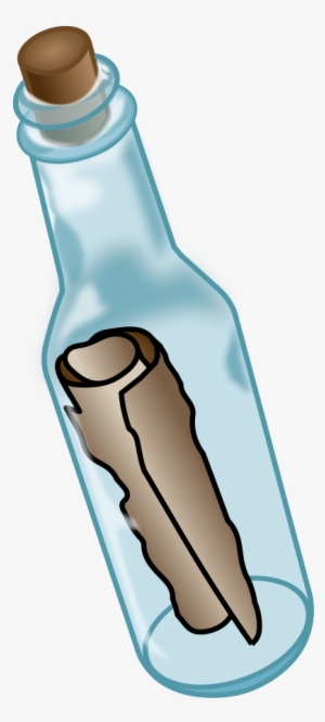 Message In A Bottle Clipart Png For Web #1611581