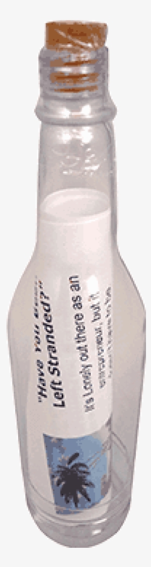 Message In A Bottle - Glass Bottle #1611603