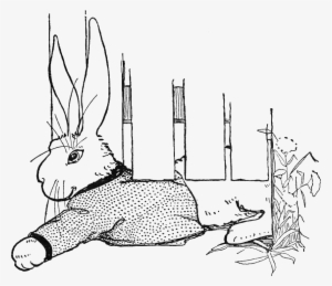 Peter Rabbit Albert 19 - Kaninchen, Das Unter Tor Zusammendrückt Karte #1611634