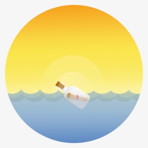 This Free Icons Png Design Of Message In The Bottle #1611655