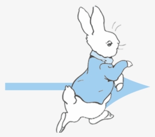 Peter And His Friends, We Therefore Felt It Was Only - Peter Rabbit Wall Clock #1611802