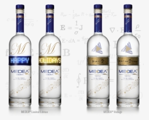 The Bottle For Medea Vodka Has A Programmable Led Ticker - Medea Spirits Medea Vodka 750ml #1611875
