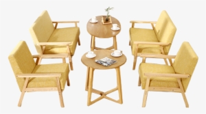 Dessert Tea Shop Western Cafe Table And Chair Combination - Chair #1612575