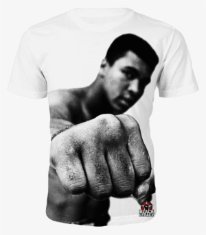 Muhammad Ali Punch T-shirt - Muhammad Ali Fist #1612813