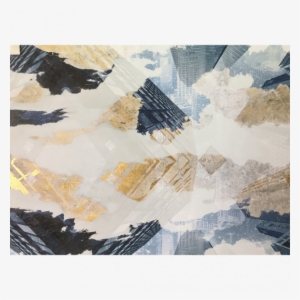 Peaks Wall Décor - Aurelle Home Contemporary Abstract Canvas Wall Decor #1613561