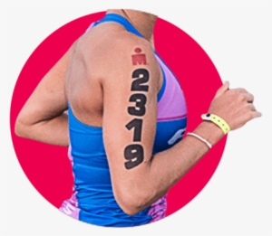 Ironman Body Number Placement #1613662