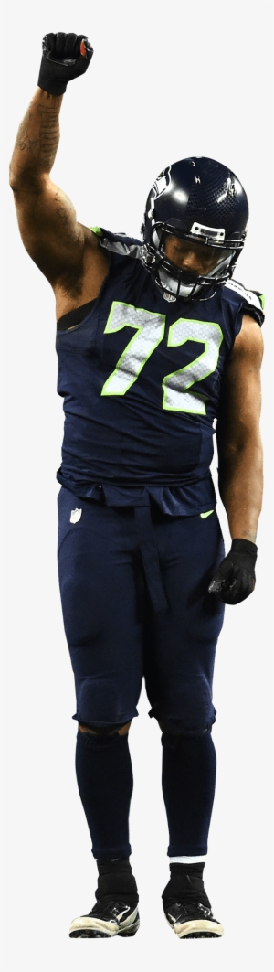 Seahawks' Michael Bennett Is An Activist Disguised - Michael Bennett Seahawks Png #1613773