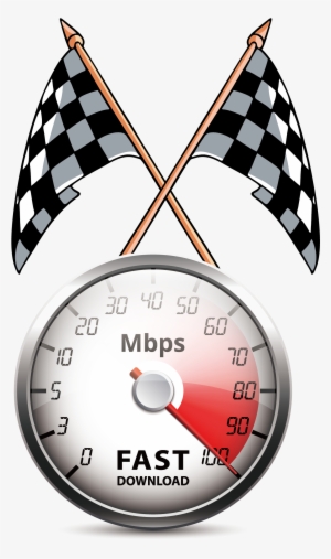 Speedometer - Car Race Flags Png #1613954