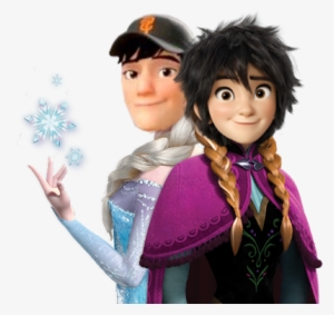 Bhg Frozen Au - Elsa Y Anna Frozen Vector #1614050