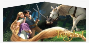 Disney Tangled Bntangled - Disney Princess Horses Animated #1614182