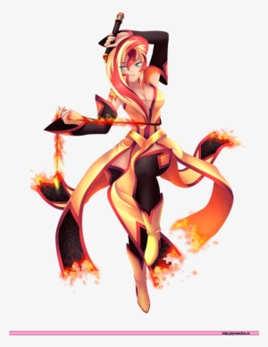 Sunset Shimmer - Anime Sunset Shimmer Human #1615808