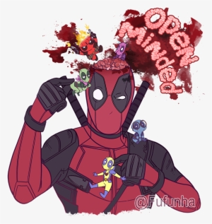 Open Minded By Fufunha - Deadpool Fanart #1615842