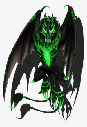 Ryuu-transparent Background By Lycanthropeheart On - Black Wolf Art Transparent Background #1615925