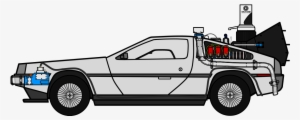 Delorean Time Machine By Feraligono On Deviantart - Delorean Time Machine Vector #1616286
