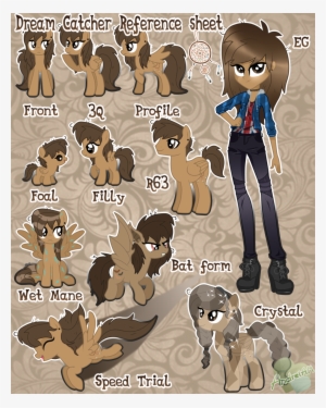 Mlp Dream Catcher Reference Sheet Commission By - Cartoon #1616312