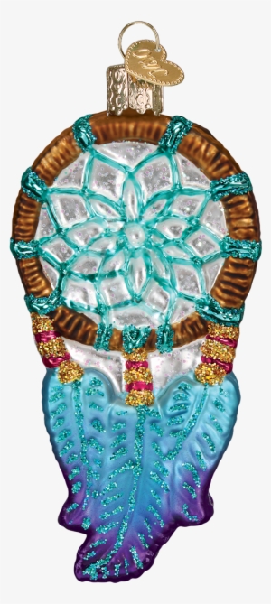 Dream Catcher Ornament - Kiwi Glass Ornament By Old World Christmas #1616743