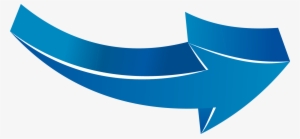 Arrows, 3d - Arrow 3d Blue Png #1617055