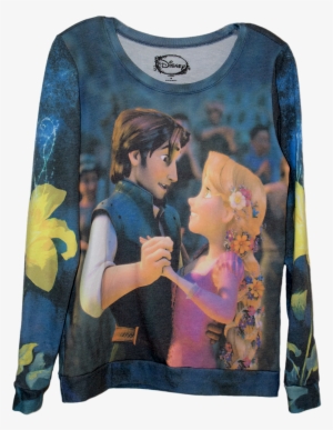 A Long Sleeve Shirt Of The Kingdom Dance Scene From - Tangled #1617149