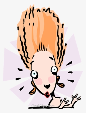 Person Scared Royalty Free Vector Clip Art Illustration - Clip Art #1617516