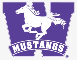 9 Mb - Western Mustangs Logo #1617614