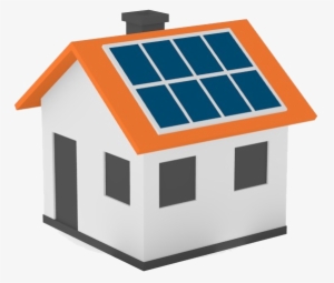 Solar System Clipart House Clipart - House Solar Panel Icon #1617672